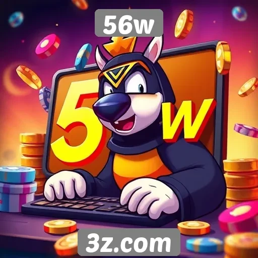 Explorando os recursos do site de jogos 56w